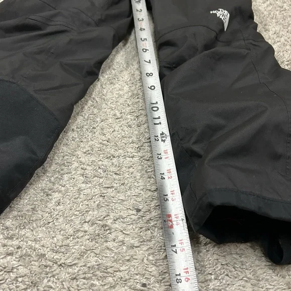 The North Face Dryvent Bib Overalls Kid's Size 6T Black Snow Winter - Picture 3 of 15